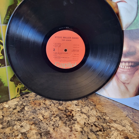 Steve Miller Vynil "The Joker" - Picture 4 of 6